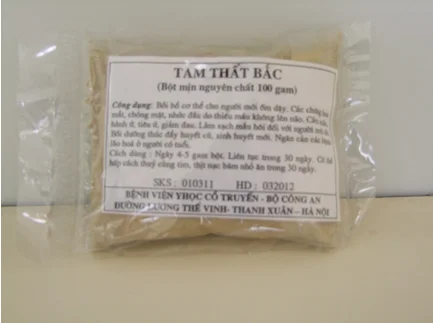 tim hieu tac dung cua bot tam that vi thuoc tot cho suc khoe