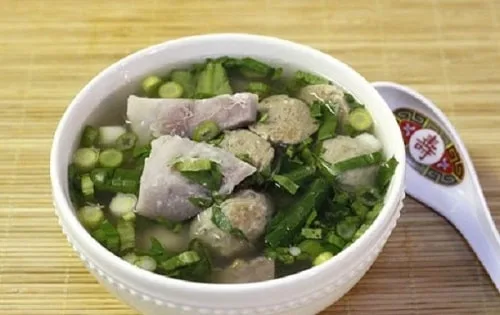 Canh khoai sọ bò viên ngọt thơm đậm đà