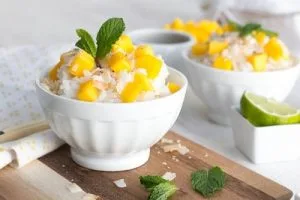 Hướng dẫn cách nấu xôi xoài dẻo ngon đãi khách cực chất