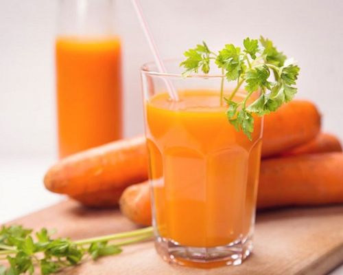 sinh tố cà rốt