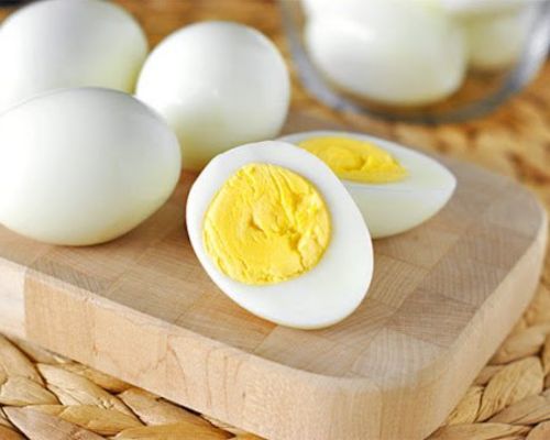 Trứng luộc giảm cân