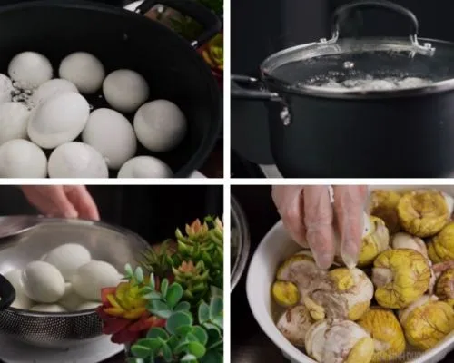 Cách làm súp hột vịt lộn