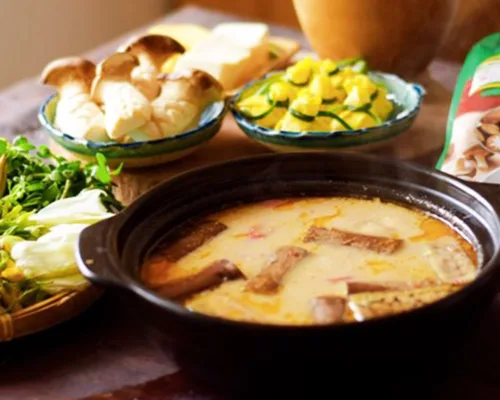 cách nấu lẩu cháo chay