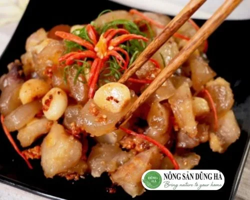Gân bò cháy tỏi