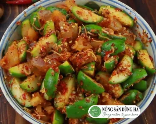 Gân bò nấu cóc non
