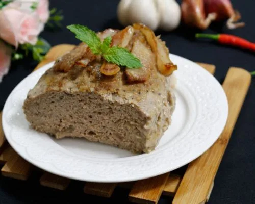 Pate chay từ nấm đùi gà